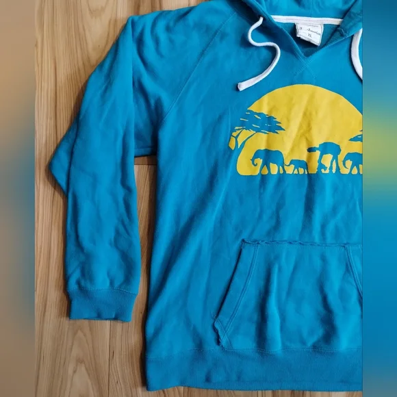 Star Wars Imperial Walker with elephants graphic hooded sweater size XL - Picture 2 of 9